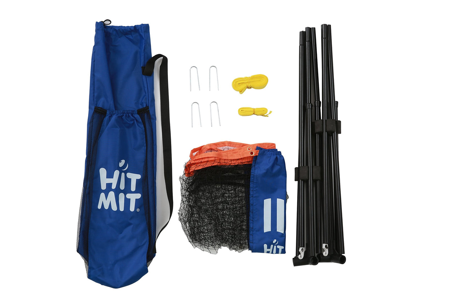 HIT MIT Adjustable Height Portable Badminton Net Set